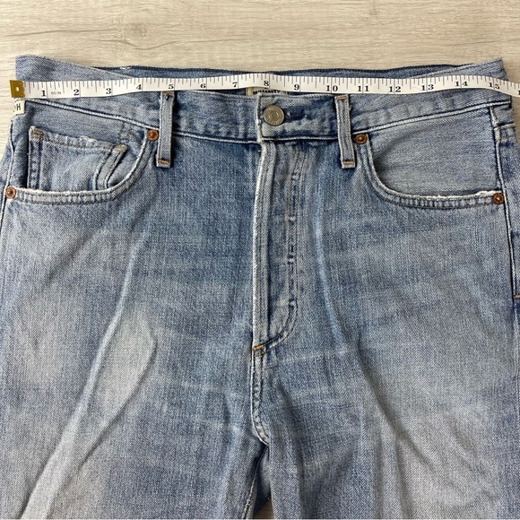 Citizens of Humanity Liya High Rise Classic Fit Crop in Torn, 28 - Picture 12 of 16